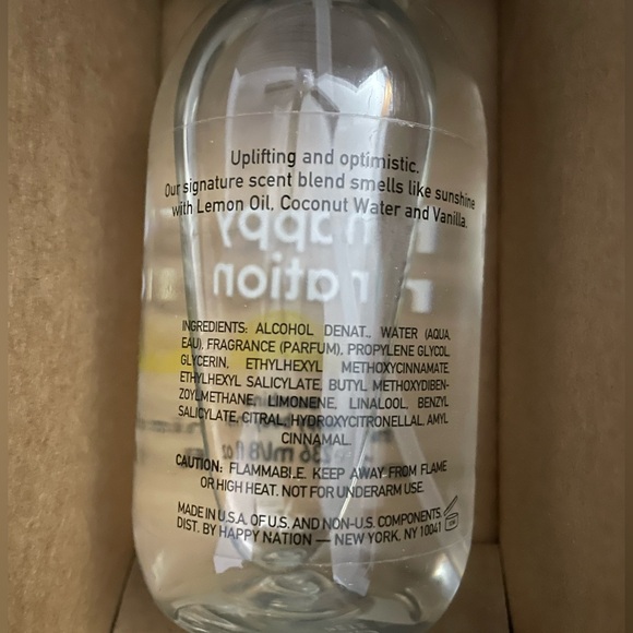 🆕 HAPPY NATION BY VICTORIA'S SECRET BODY SUNNY VIBES BODY MIST - Picture 3 of 8
